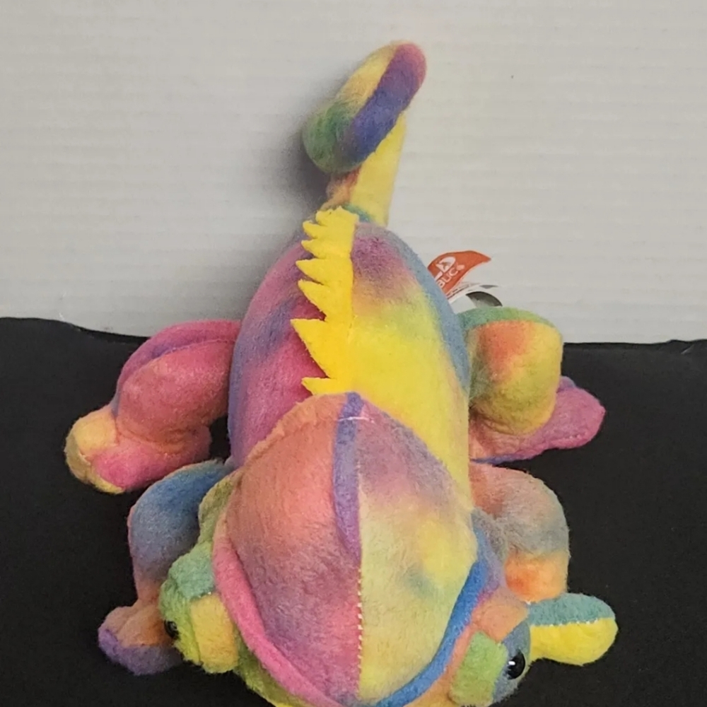 Rainbow Chameleon Wild Republic 10" lizard plush toy stuffed